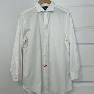Stafford White Dress Shirt